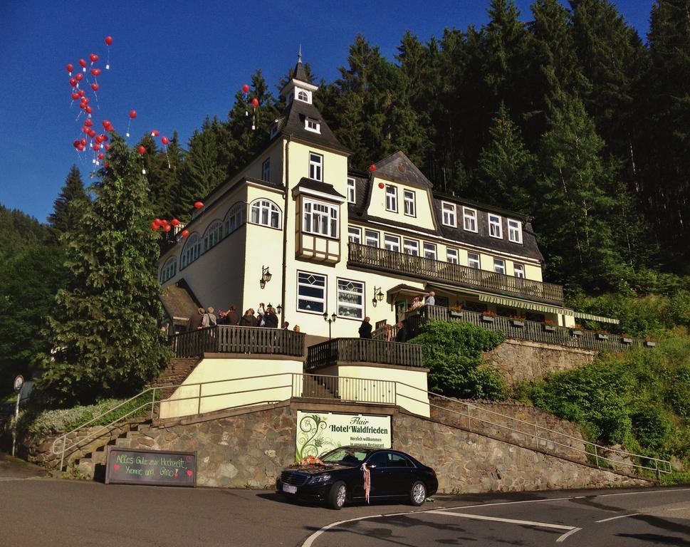 Flair-Hotel Waldfrieden Oberweißbach المظهر الخارجي الصورة